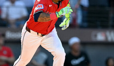 Jose Ramirez extends his contract with Cleveland. 사진=ⓒAFPBBNews = News1