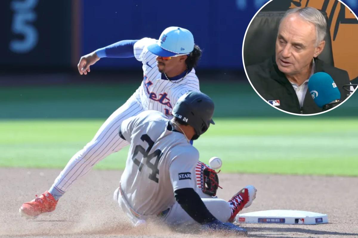 Rob Manfred outlines possible MLB realignment