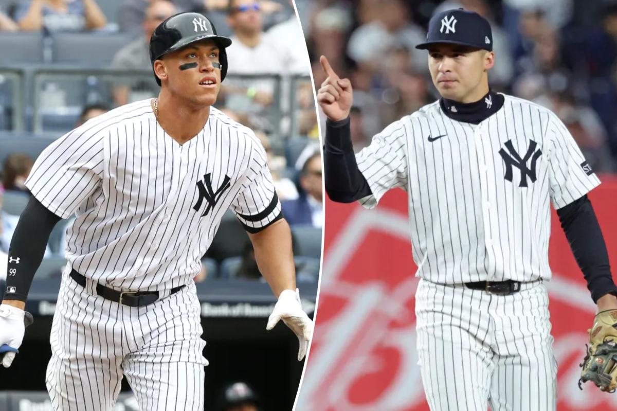Yankees give update on Aaron Judge's elbow, Anthony Volpe's rehab progress