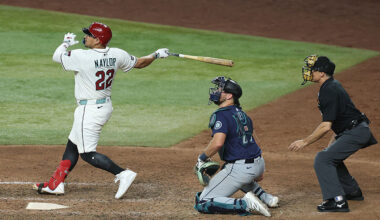 Seattle Mariners Josh Naylor Arizona Diamondbacks grand slam...