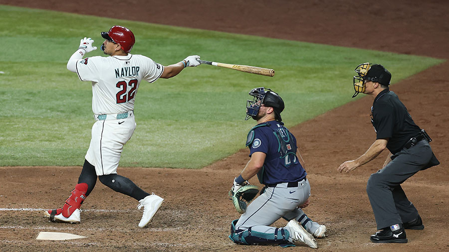 Seattle Mariners Josh Naylor Arizona Diamondbacks grand slam...
