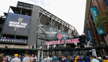 Seattle Mariners general T-Mobile Park fans entrance...