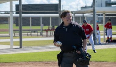 Former school administrator turned umpire is in a league of her own