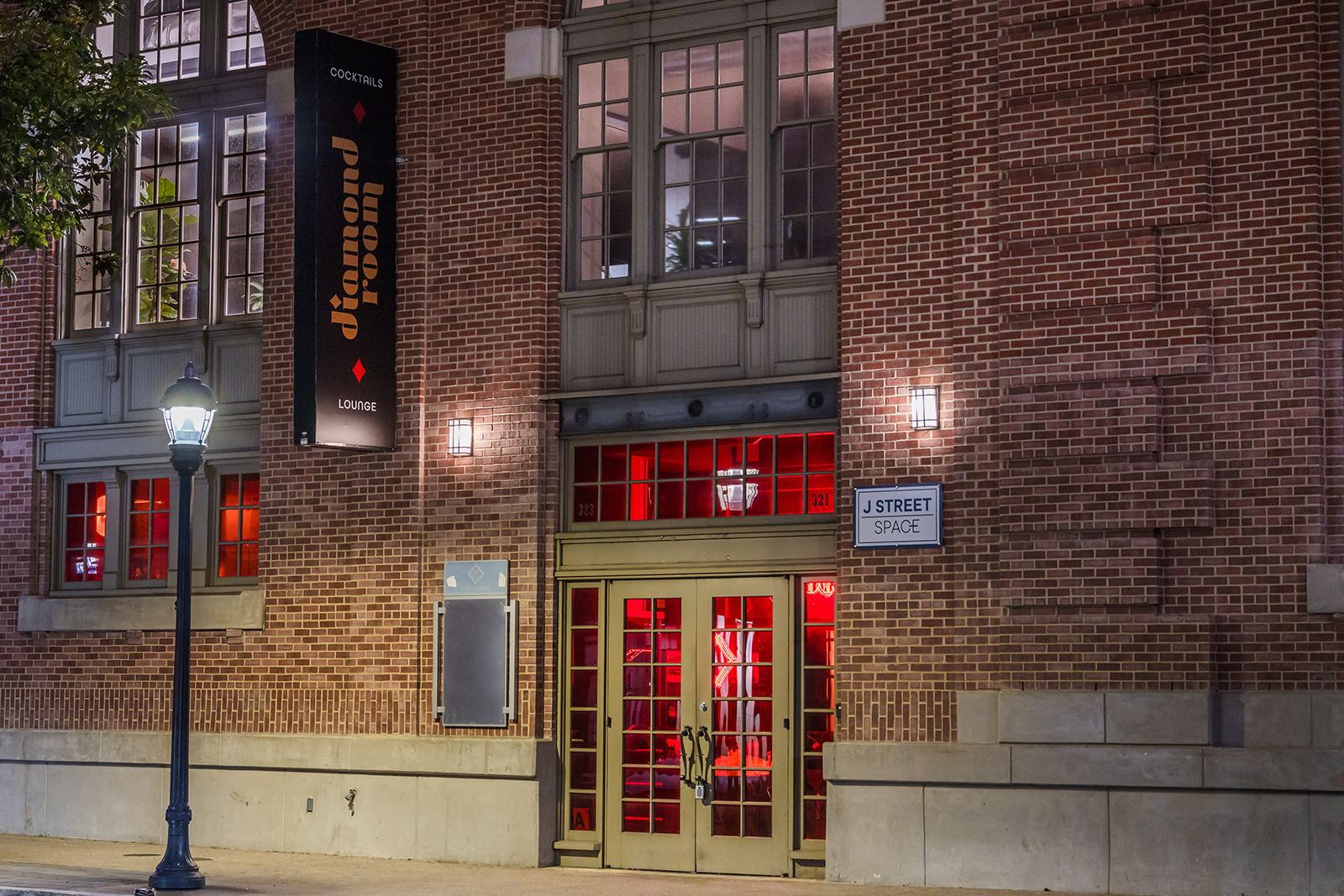 The exterior of Diamond Room, the San Diego Padres’ new...