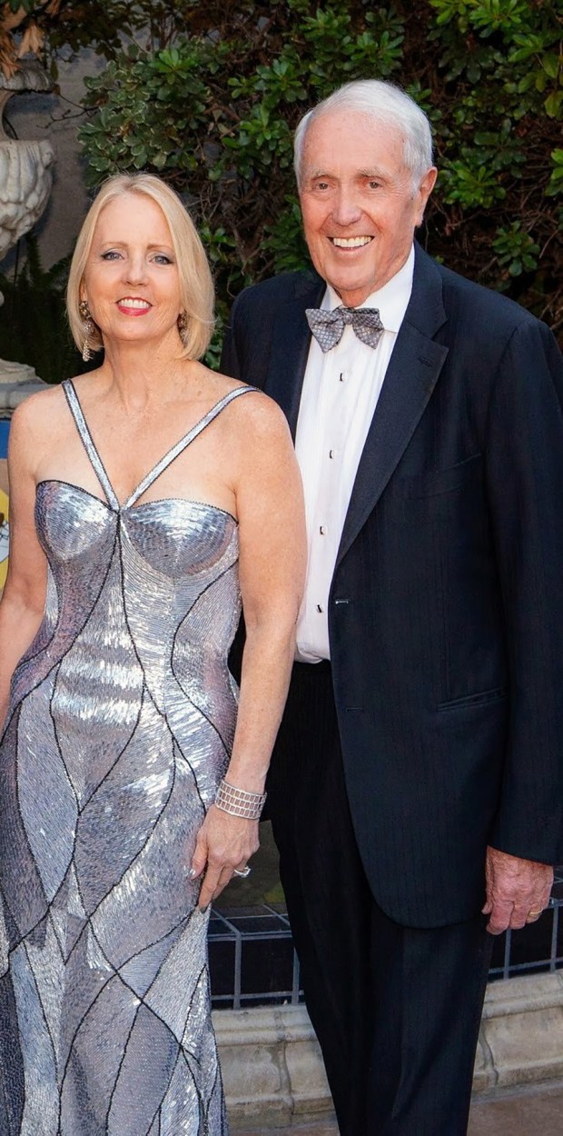 Sherl and Harvey White at The Old Globe's 2018 gala. (Melissa Jacobs)