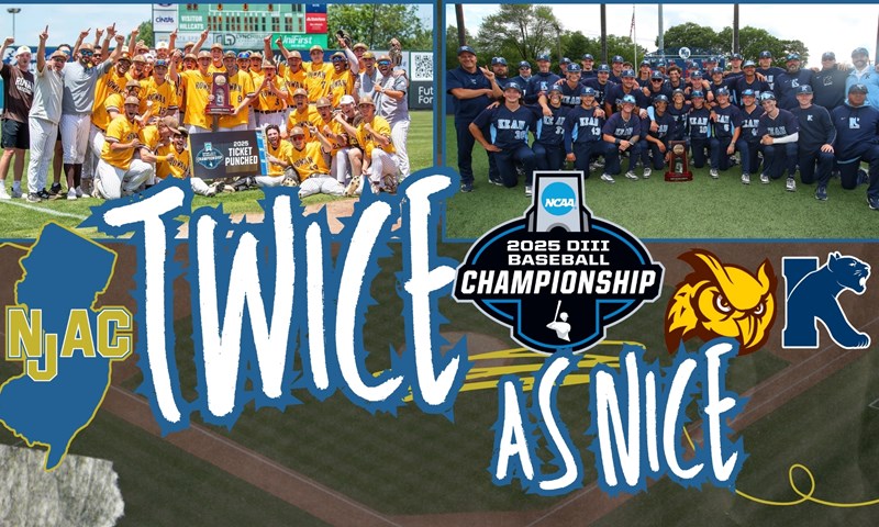 Matchups Set For Kean and Rowan in NCAA Baseball World Series