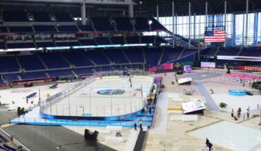 Outdoor hockey. In Miami. It's finally going to happen on Friday, when Panthers play Rangers