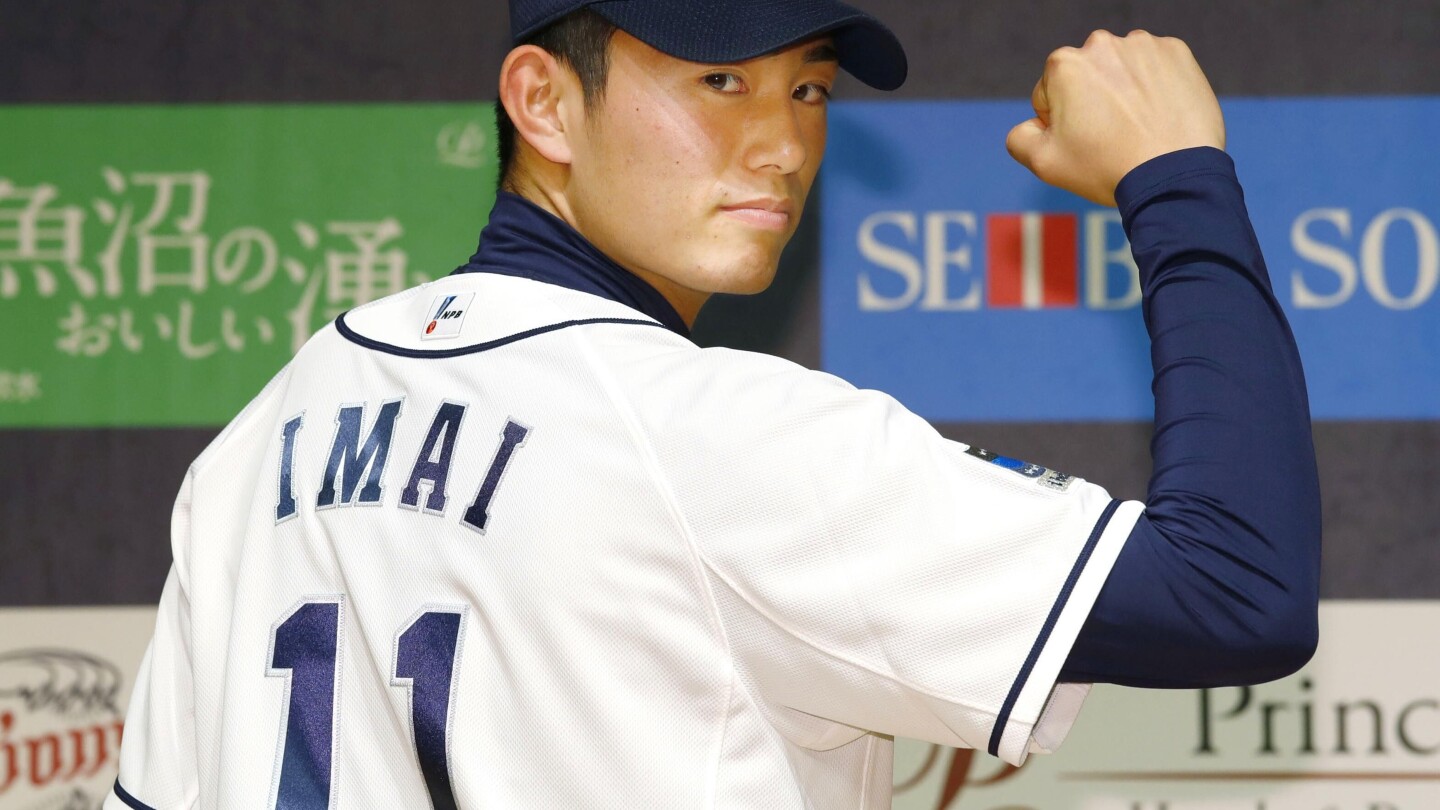 Right-hander Tatsuya Imai and Houston Astros agree to $54 million, 3-year contract, AP source says