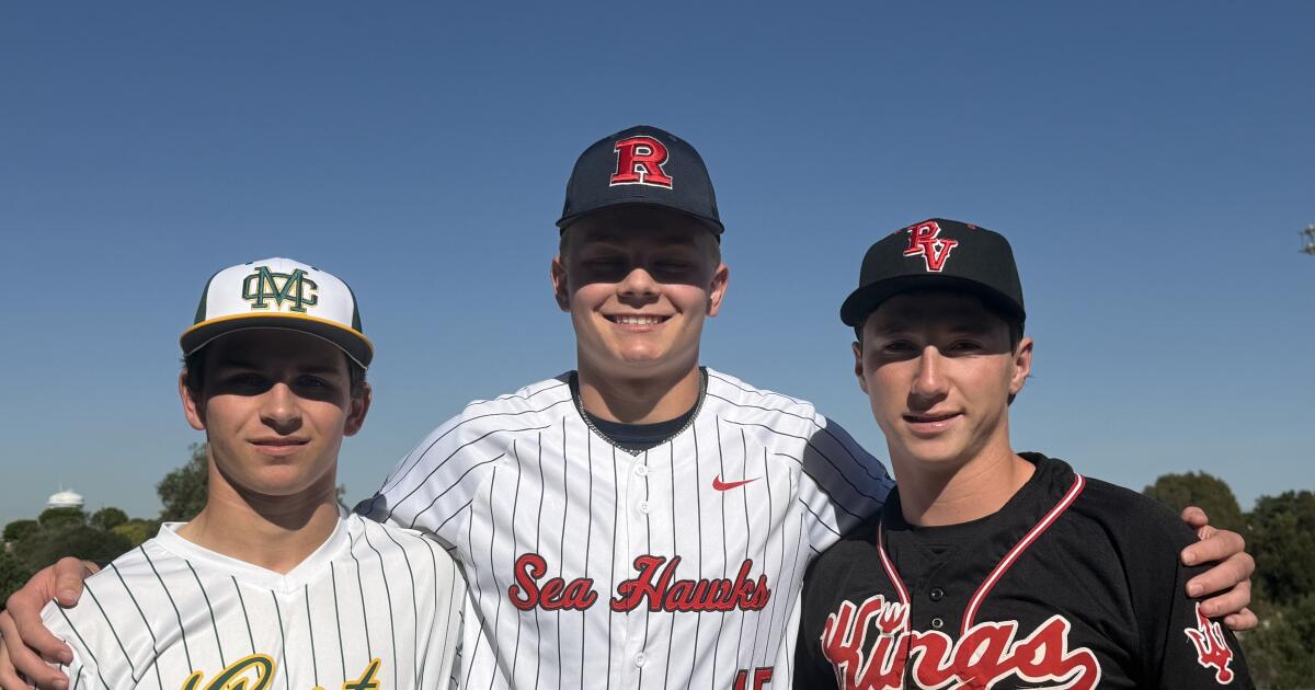 Bay League has trio of top senior pitchers for 2026 baseball season