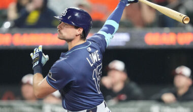 Rays deal Josh Lowe to Angels, land Lux from Reds in 3-team trade