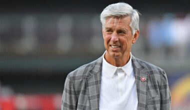 Apr 10, 2023; Philadelphia, Pennsylvania, USA; Philadelphia Phillies President of Baseball Operations Dave Dombrowski before game against the Miami Marlins at Citizens Bank Park. Mandatory Credit: Eric Hartline-Imagn Images