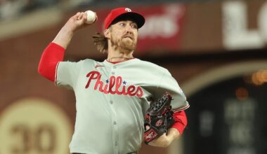 Jul 8, 2025; San Francisco, California, USA; Philadelphia Phillies relief pitcher Daniel Robert (48) pitches the ball against the San Francisco Giants during the eighth inning at Oracle Park.