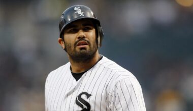 Aug 17, 2011; Chicago, IL, USA; Chicago White Sox right fielder Carlos Quentin during the first inning against the Cleveland Indians at US Cellular Field.  Mandatory Credit: Jerry Lai-Imagn Images