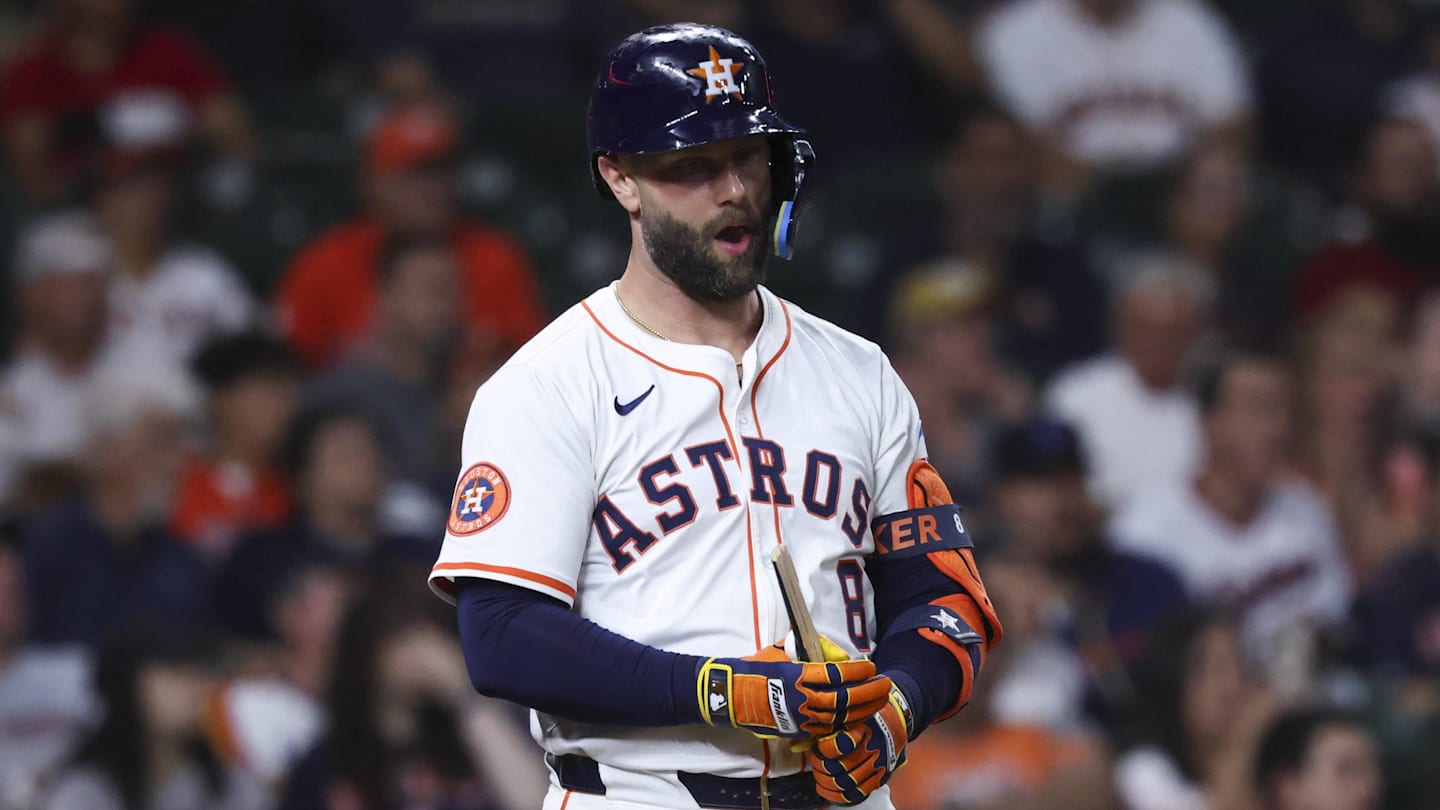 Houston Astros first baseman Christian Walker