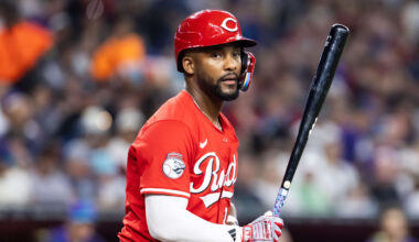 Cincinnati Reds outfielder Miguel Andujar