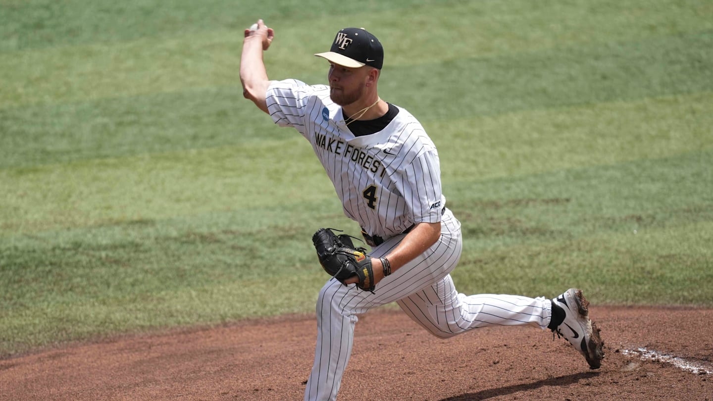 Starting Pitcher Fuels Wake Forest Baseball's Omaha Aspirations