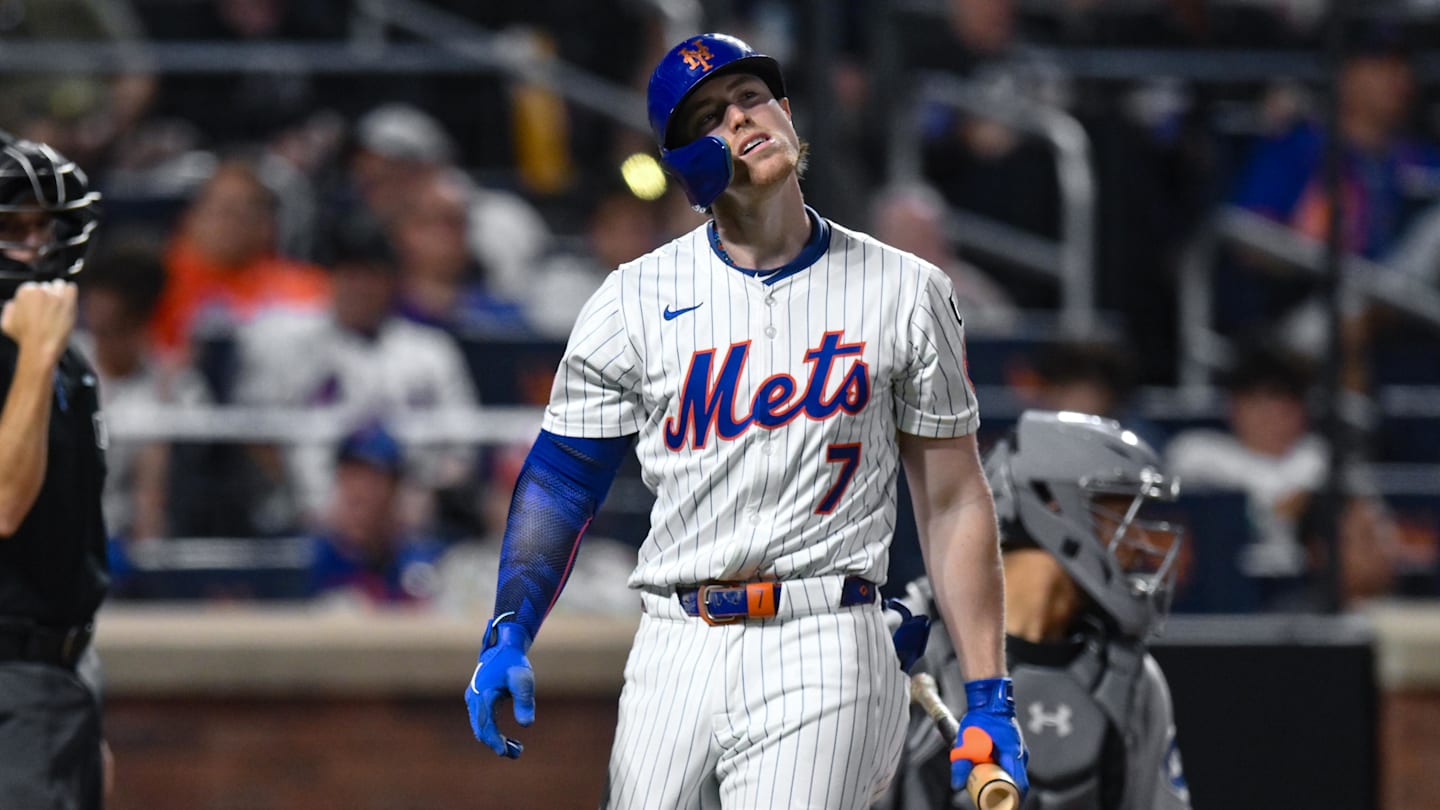 New York Mets' Brett Baty.