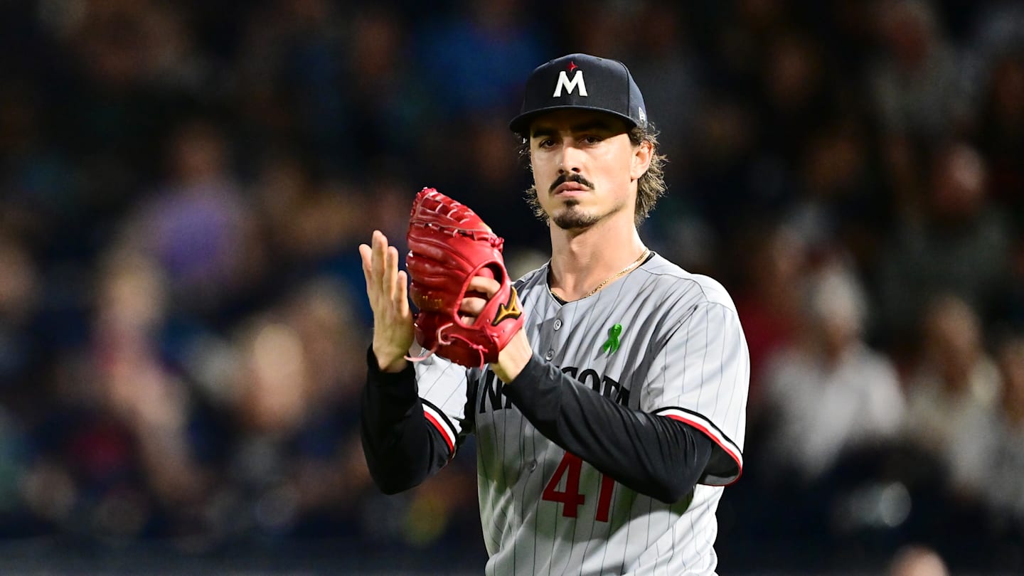 Minnesota Twins pitcher Joe Ryan