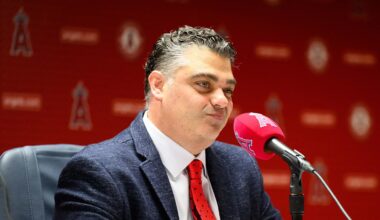 Los Angeles Angels general manager Perry Minasian