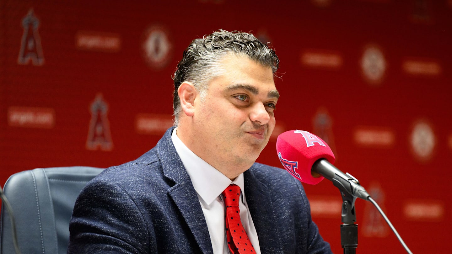 Los Angeles Angels general manager Perry Minasian