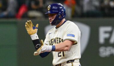 Former Milwaukee Brewers third baseman Caleb Durbin.