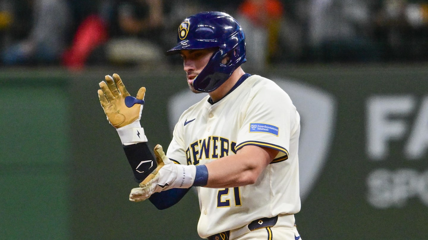 Former Milwaukee Brewers third baseman Caleb Durbin.