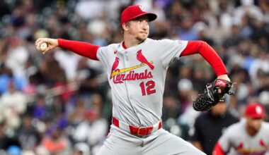 St. Louis Cardinals starting pitcher Erick Fedde.