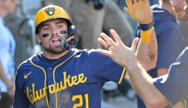 Milwaukee Brewers third baseman Caleb Durbin.