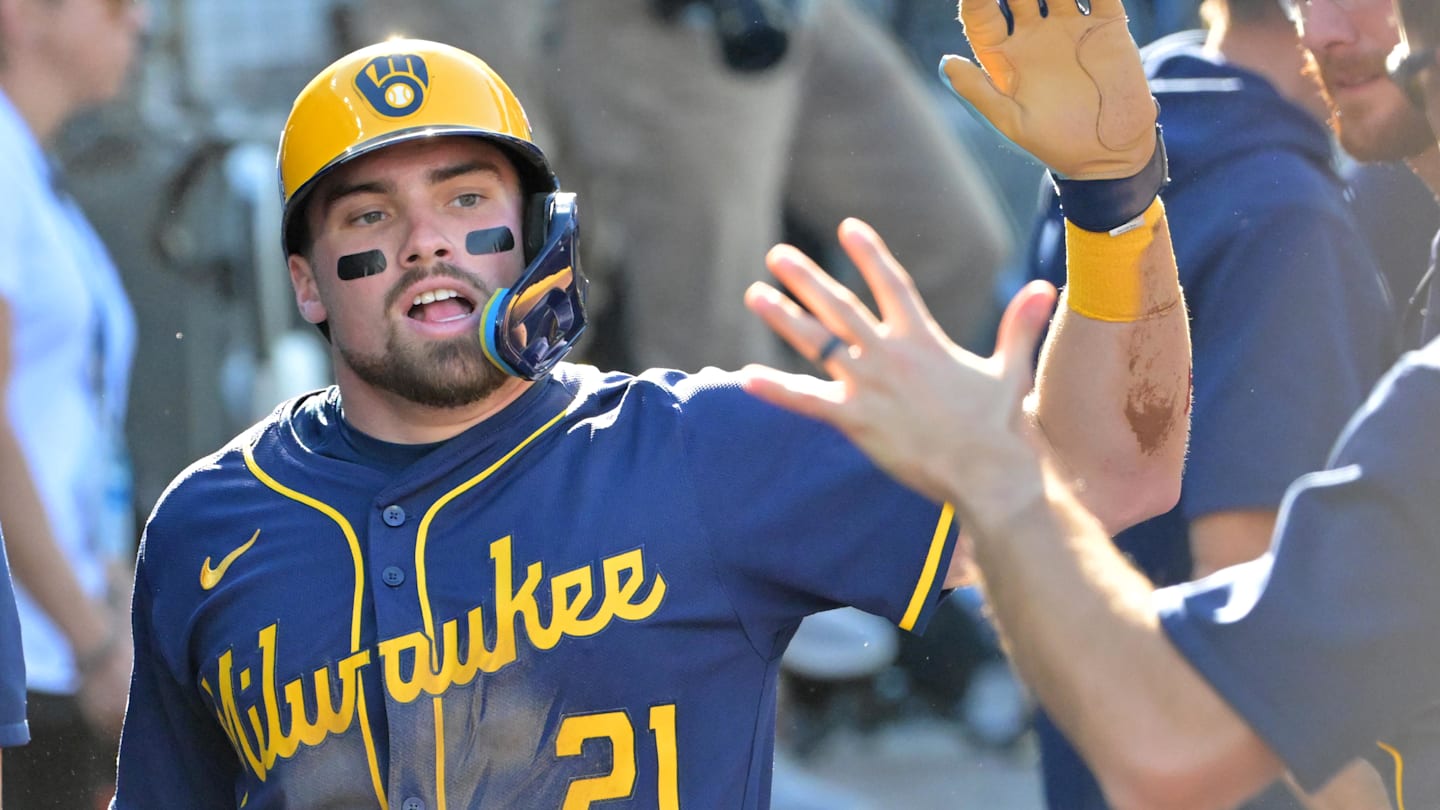 Milwaukee Brewers third baseman Caleb Durbin.