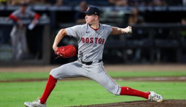 Boston Red Sox starting pitcher Kyle Harrison.