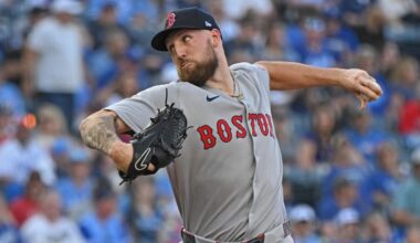 Boston Red Sox starting pitcher Garrett Crochet