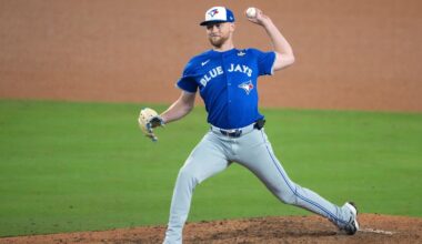Toronto Blue Jays pitcher Eric Lauer.