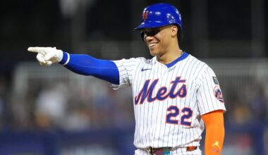 New York Mets outfielder Juan Soto.