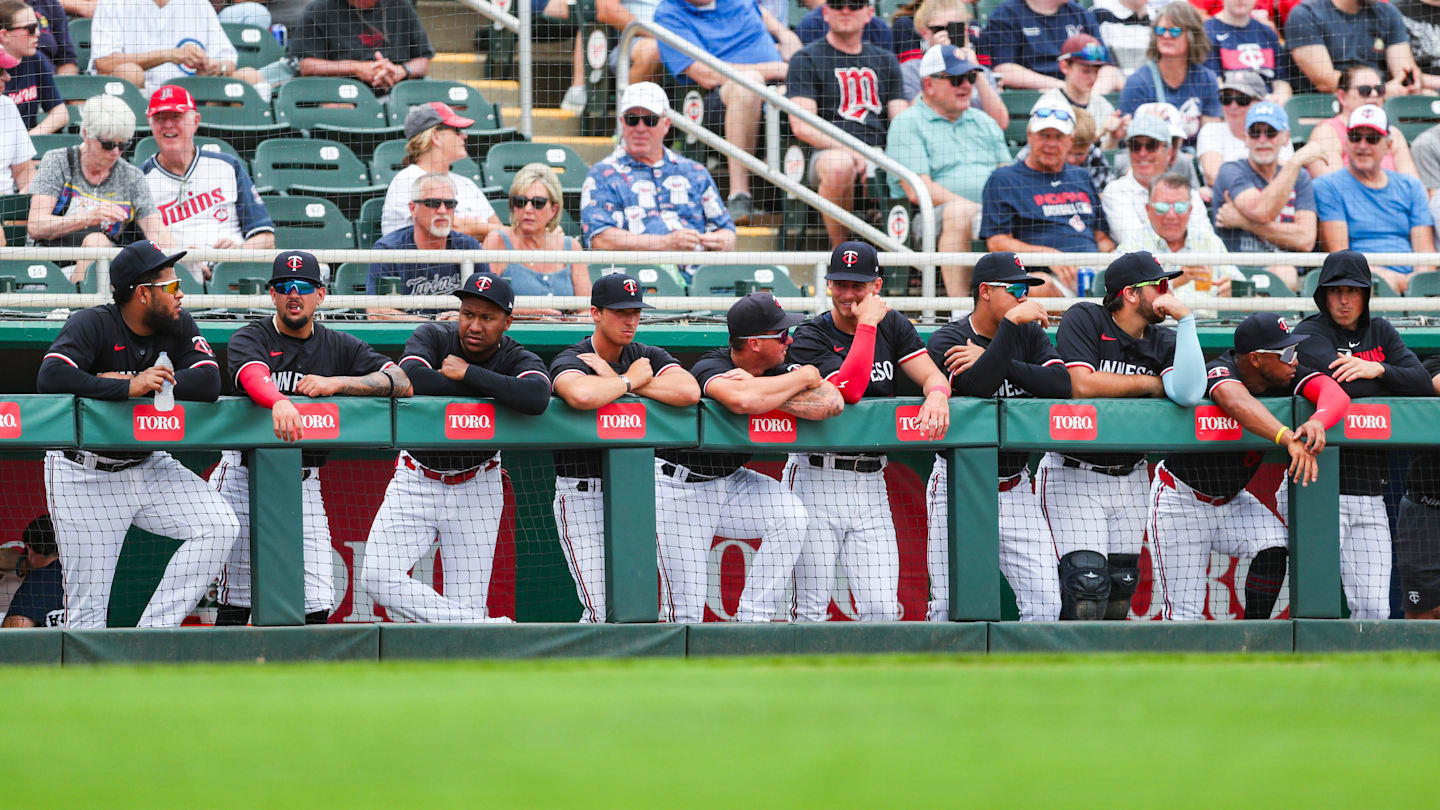 The Minnesota Twins v Colorado Rockies in the team's final spring training game of the season at Lee Health Sports Complex in Fort Myers, Fla., on Tuesday, March 25, 2025. The Twins won 5-3.