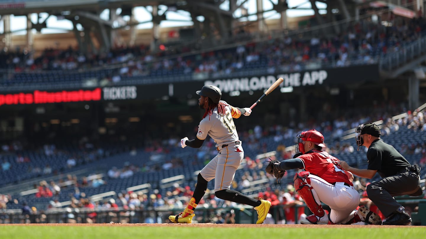 Pittsburgh Pirates outfielder Oneil Cruz.