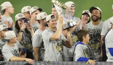 Los Angeles Dodgers two-way player Shohei Ohtani.