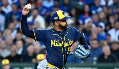 Milwaukee Brewers pitcher Grant Anderson.