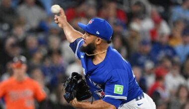 Yimi García will not start the season on the Opening Day roster, which opens the door for a new reliever to break camp with the Toronto Blue Jays. Mandatory Credit: Dan Hamilton-Imagn Images