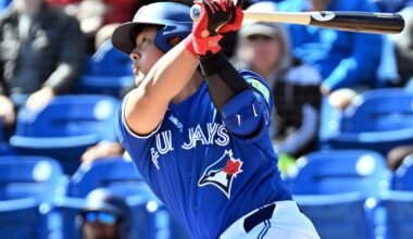 Toronto Blue Jays off-season acquisition destroys ball for first big league home run