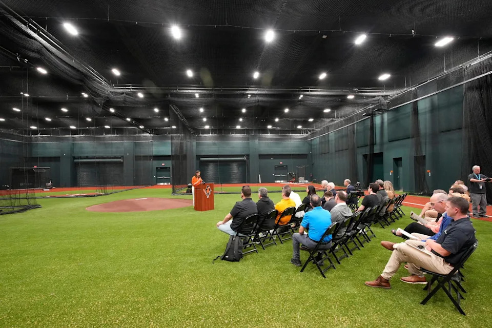 President of Business Operations Catie Griggs. © Mike Lang / Sarasota Herald-Tribune / USA TODAY NETWORK via Imagn Images
