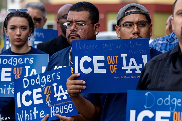 Fans have been calling for the team to snub the visit amid Trump's brutal ICE raids in the US