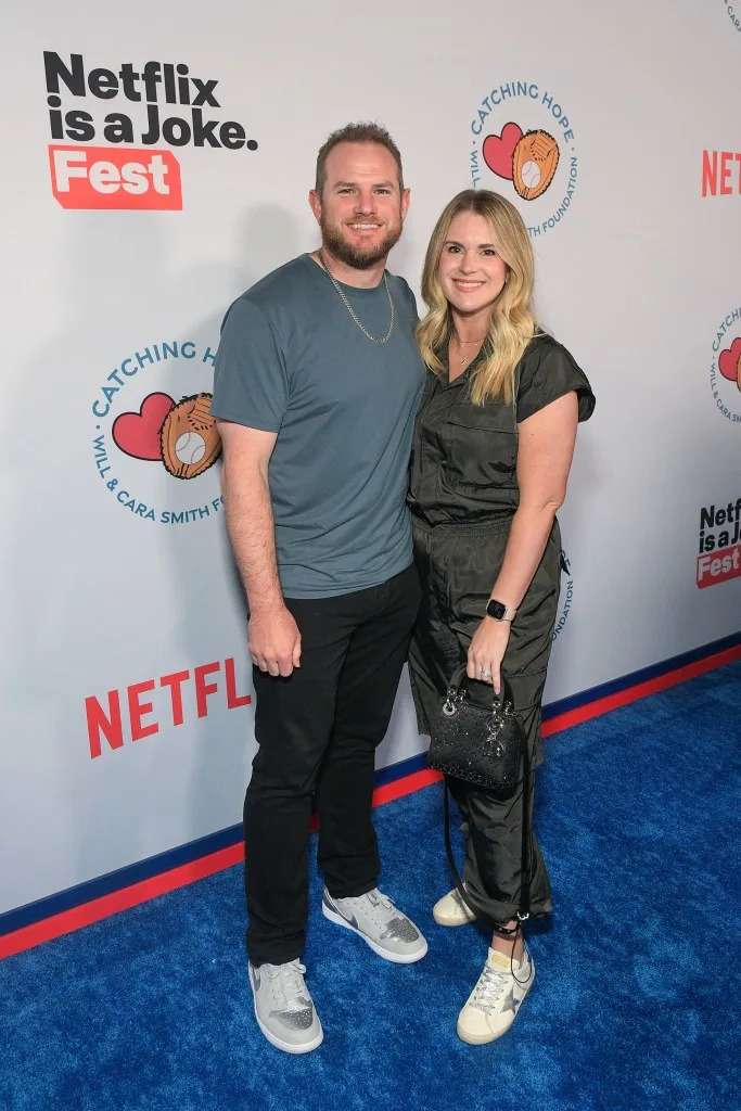 LOS ANGELES, CALIFORNIA – MAY 08: (L-R) Max Muncy and Kellie Muncy attend Netflix Is A Joke Festival Presents: Dodgers Comedy Night Hosted By Cedric The Entertainer at The Orpheum Theatre on May 08, 2024 in Los Angeles, California. (Photo by Charley Gallay/Getty Images for Netflix) Netflix Is A Joke Festival Presents: Dodgers Comedy Night Hosted By Cedric The Entertainer Getty Images for Netflix