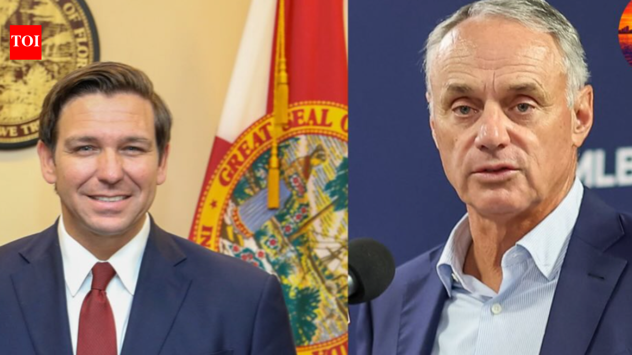 Governor Ron DeSantis joins MLB Commissioner Rob Manfred to discuss the potential Rays stadium project | MLB News