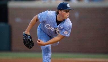 Ryan Lynch University of North Carolina Baseball v Arizona  NCAA Super Regionals Boshamer Stadium Chapel Hill, NC Sunday, June 8, 2025