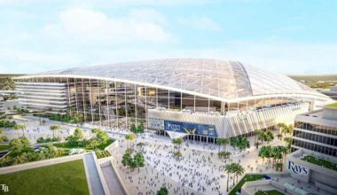 Tampa Bay Rays reveal new 31,000-seat ballpark renderings