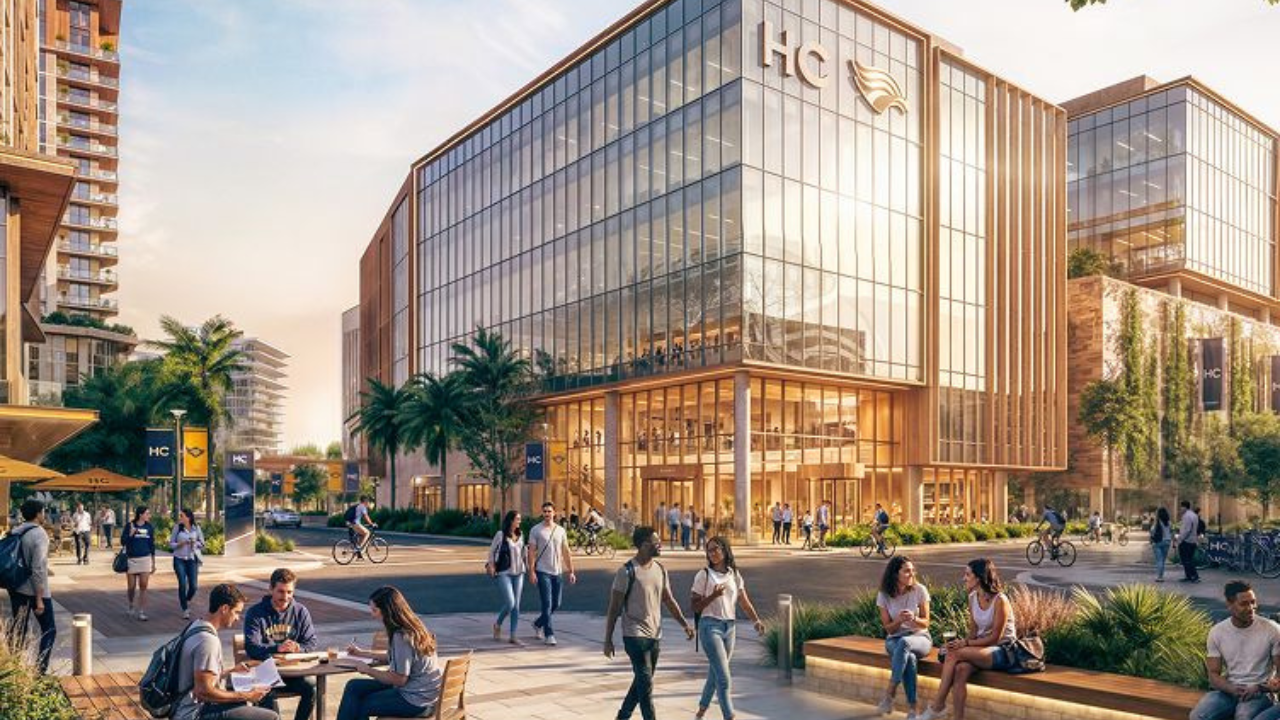 Hillsborough College new campus Rays rendering