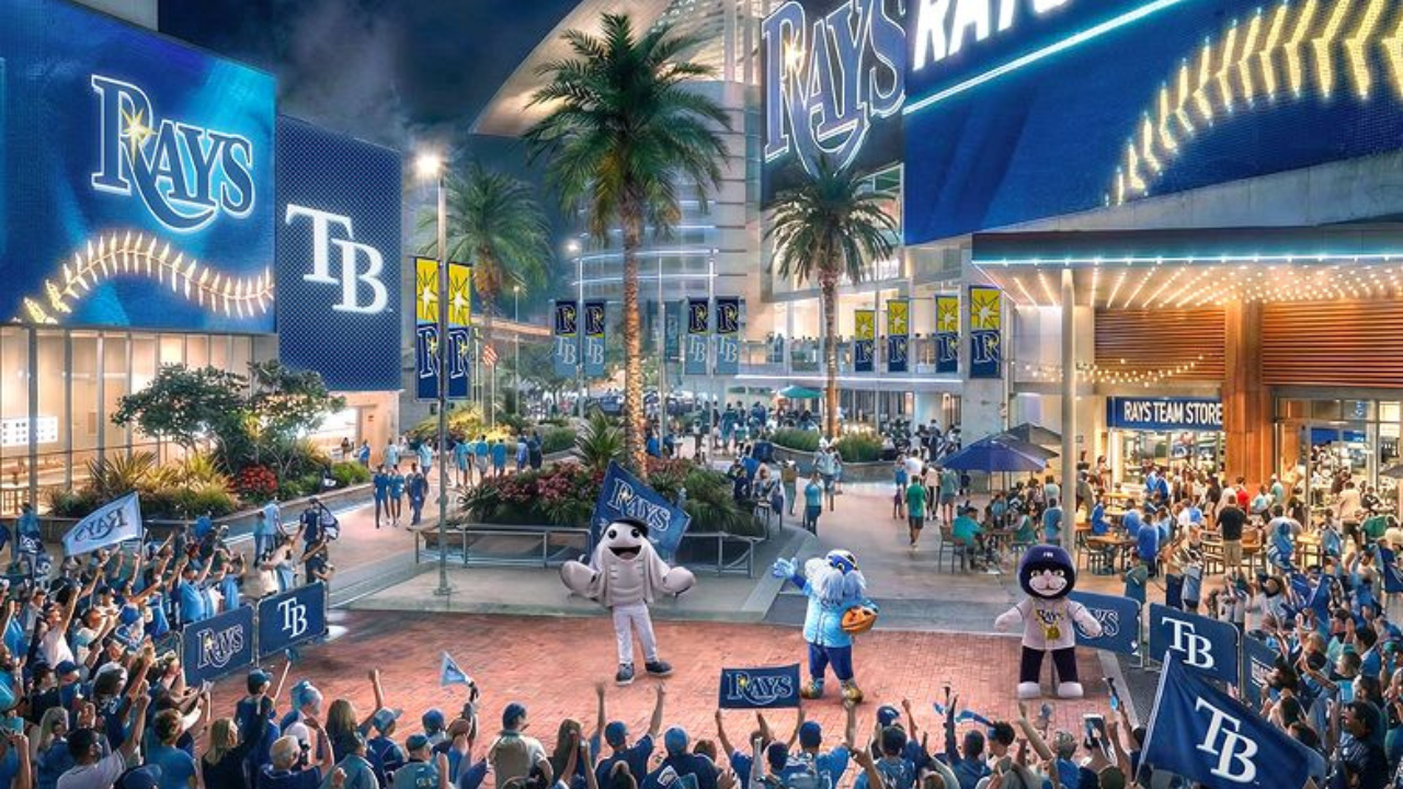 Tampa Bay Rays stadium rendering