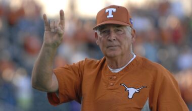 Happy birthday up there, Augie Garrido, as Texas seeks seventh title