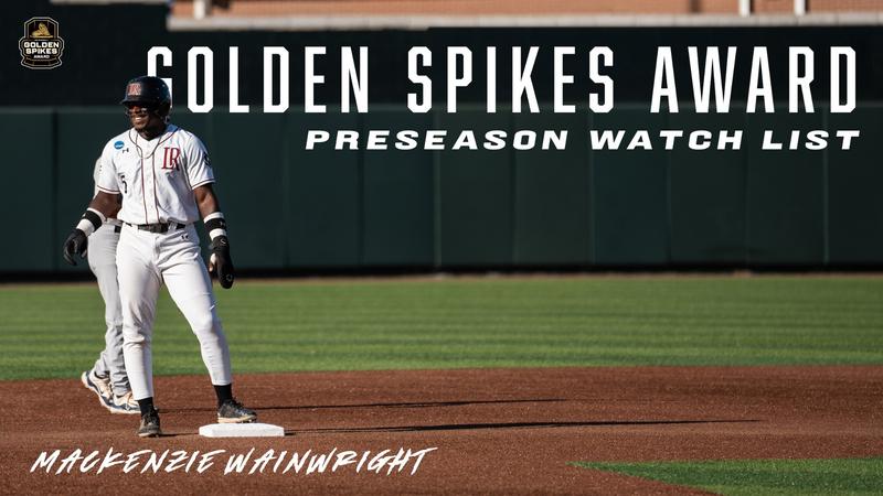 Mackenzie Wainwright named to Golden Spikes Award Preseason Watch List