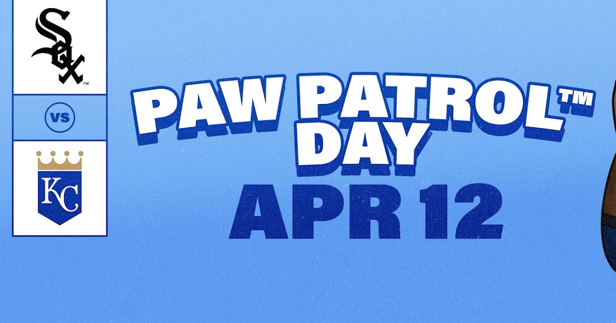 Kansas City Royals to Host PAW Patrol Day on April 12